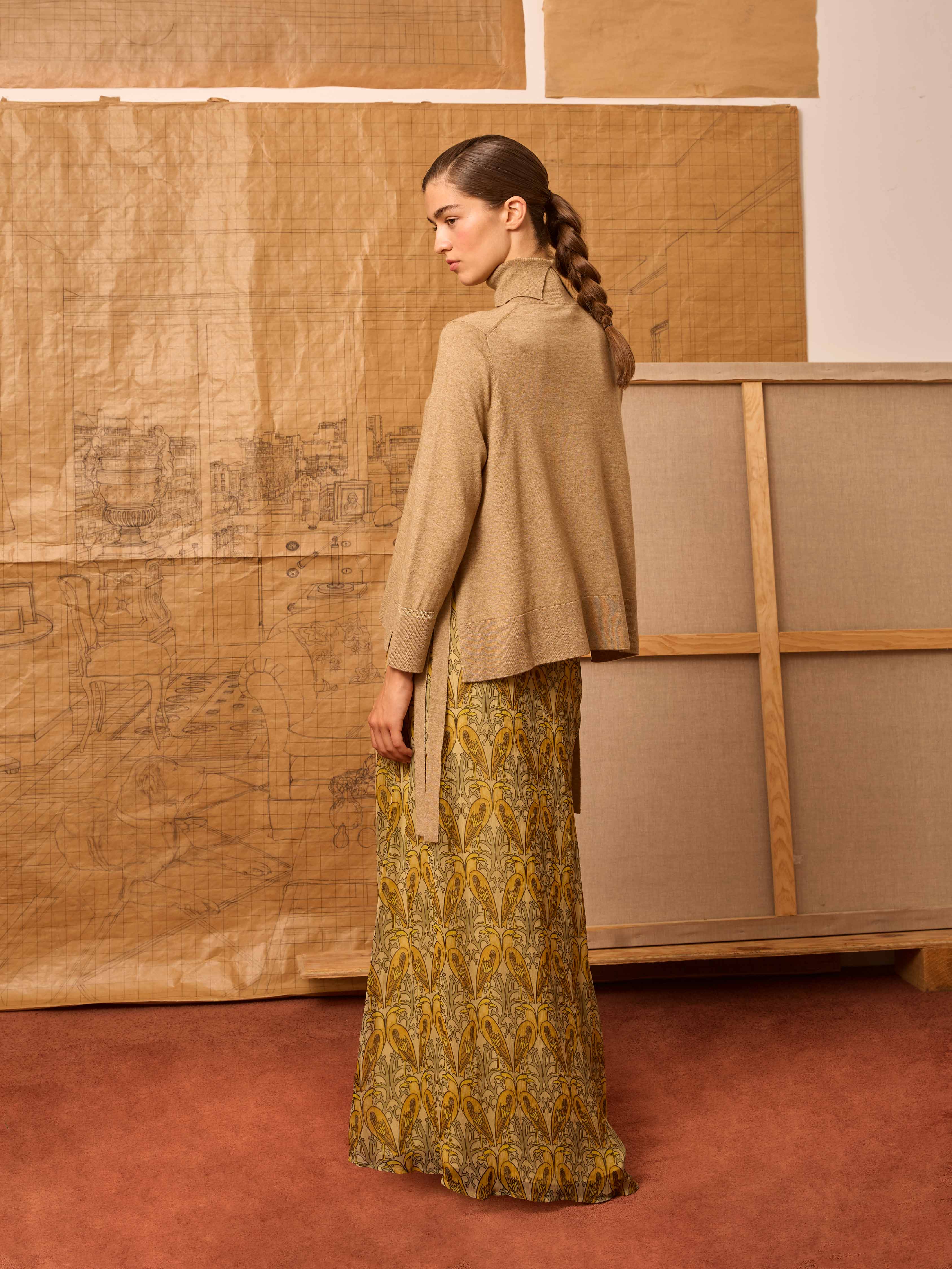 Jersey topo con lazadas laterales