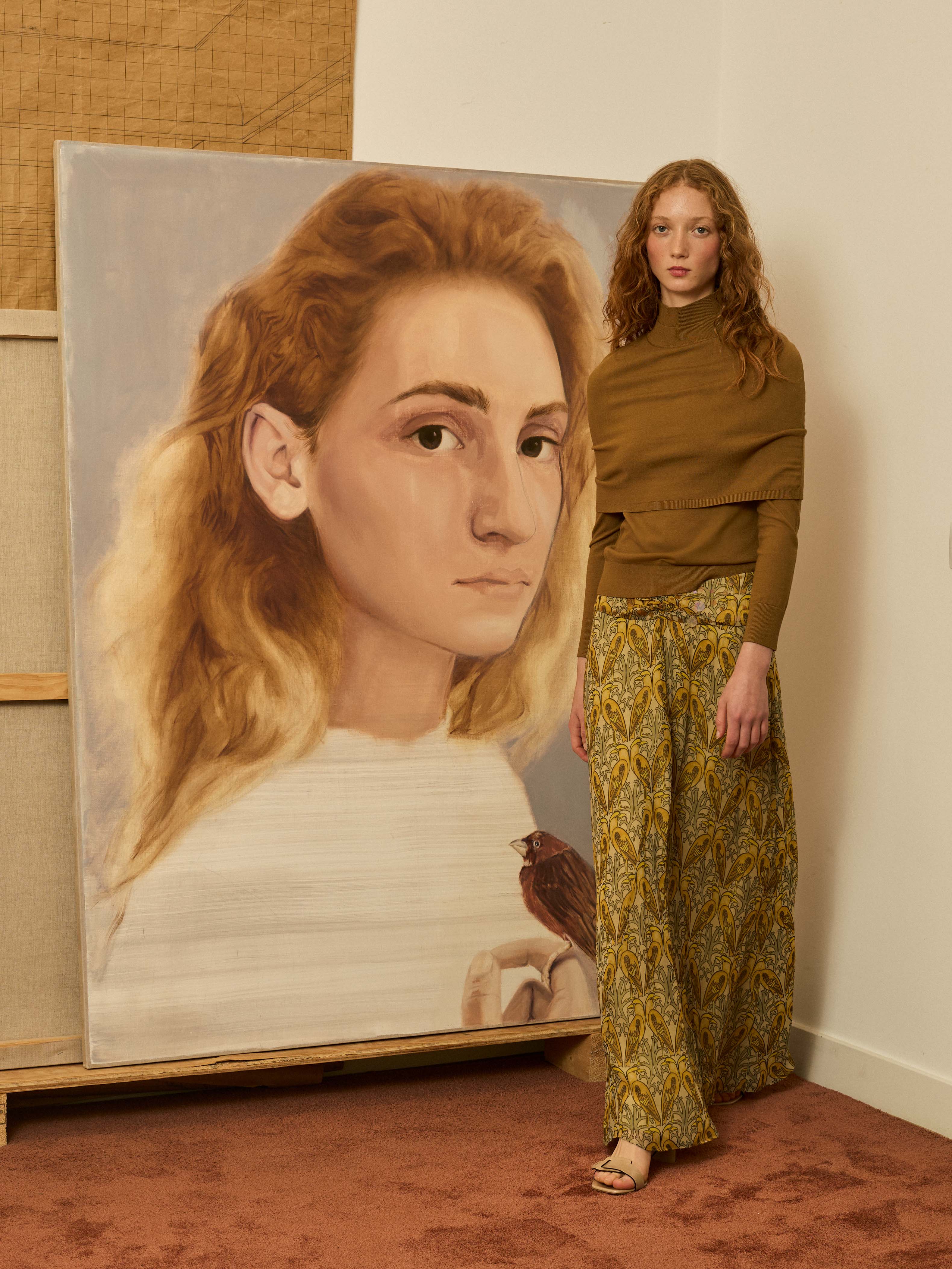 Jersey oliva con capita