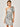 Asymmetrical blue ramie dress