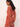 Blusa de tul bordada coral