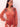 Blusa de tul bordada coral