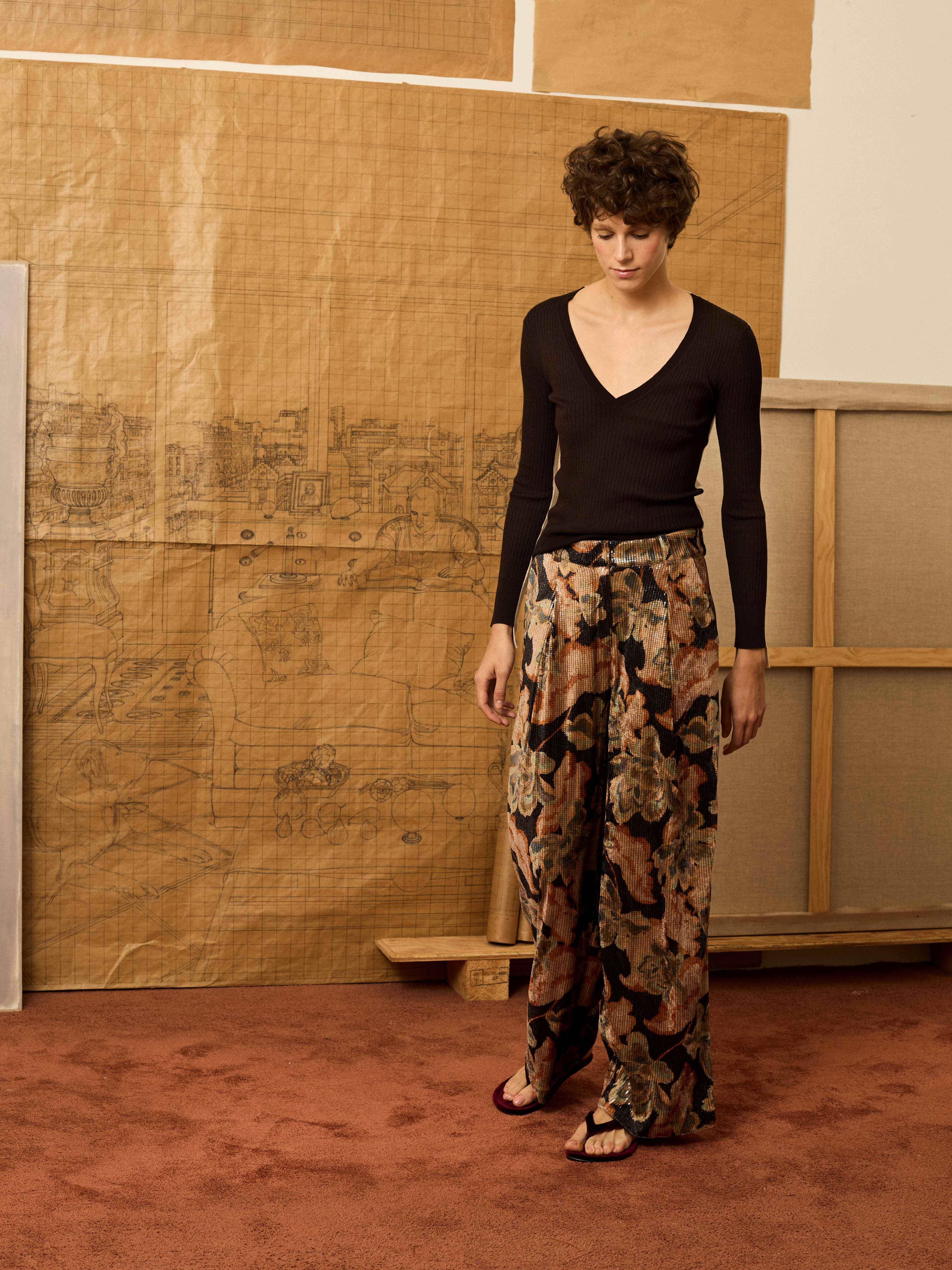 Pantalón de lentejuelas